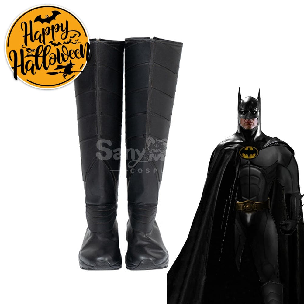 Movie Batman Cosplay (Michael Keaton) Shoes Boots