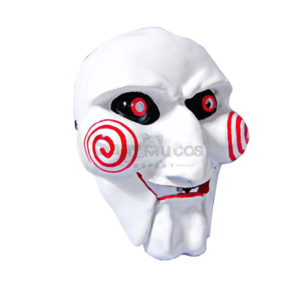 Movie Saw Cosplay Jigsaw Mask Prop