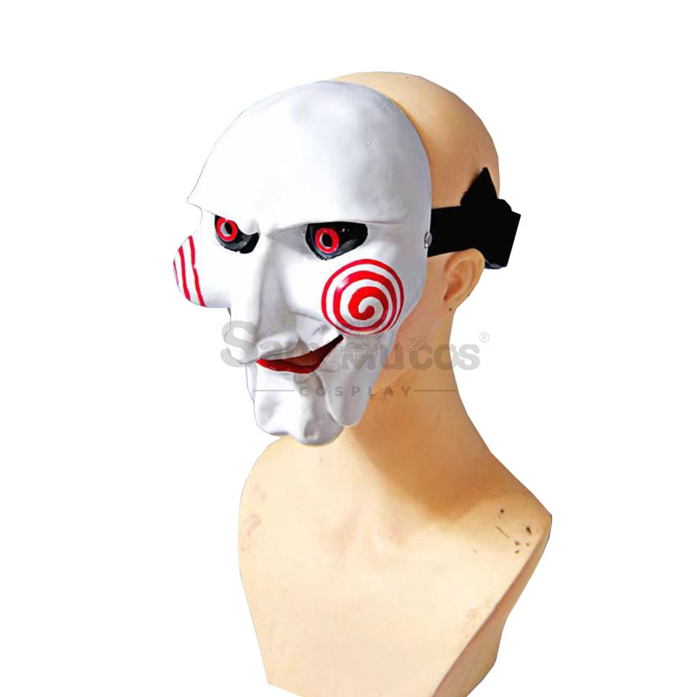 Movie Saw Cosplay Jigsaw Mask Prop