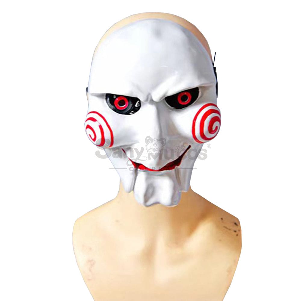 Movie Saw Cosplay Jigsaw Mask Prop