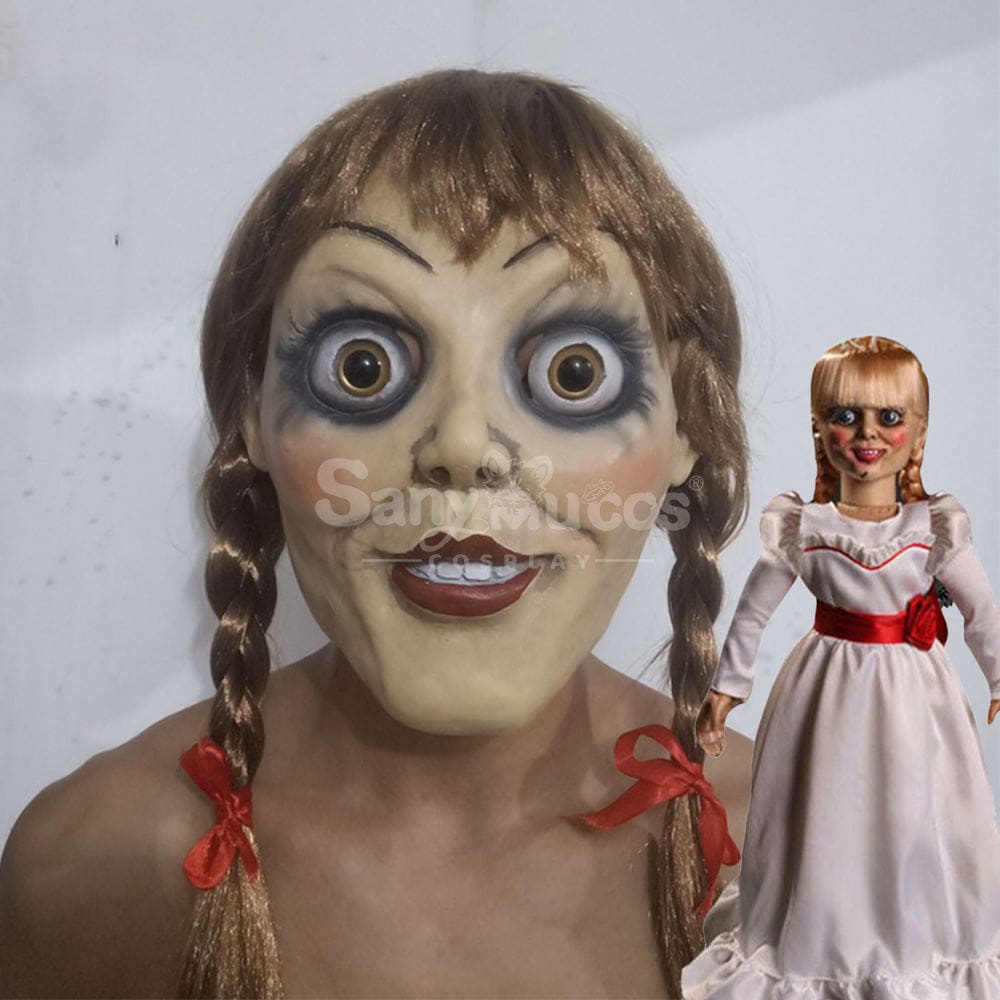 Movie The Conjuring Cosplay Annabelle Mask Props Prop