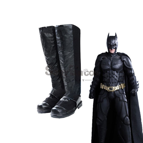 Movie The Dark Knight Cosplay Batman (Christian Bale) Shoes Boots