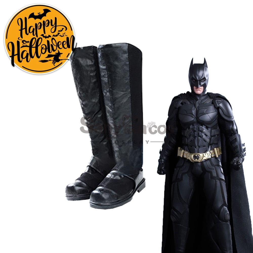 Movie The Dark Knight Cosplay Batman (Christian Bale) Shoes Boots