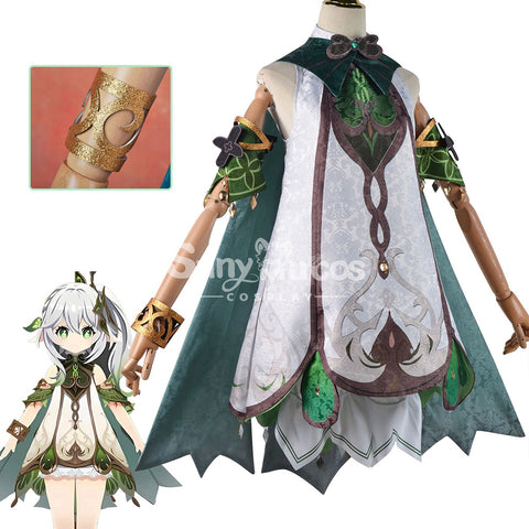 【In Stock】Game Genshin Impact Cosplay Nahida 3D Print Cosplay Costume Plus Size