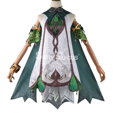 【In Stock】Game Genshin Impact Cosplay Nahida 3D Print Cosplay Costume Plus Size