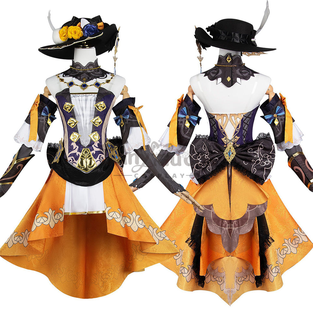 【In Stock】Game Genshin Impact Cosplay Navia Costume Plus Size Costumes
