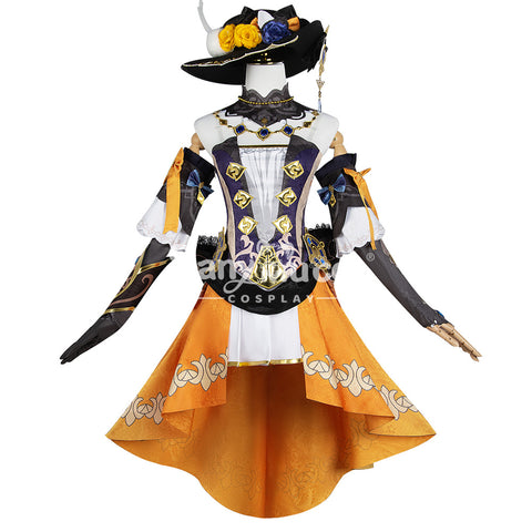 【In Stock】Game Genshin Impact Cosplay Navia Cosplay Costume Plus Size