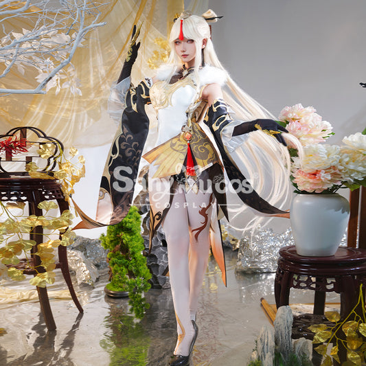 【Weekly Flash Sale On Www.Sanymucos.Com】【48H To Ship】Game Genshin Impact Cosplay Ningguang Cosplay Costume Premium Edition 1000