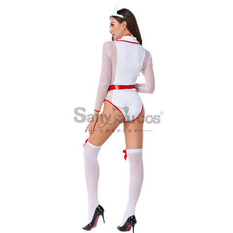【In Stock】Halloween Cosplay Nurse Suit Cosplay Costume