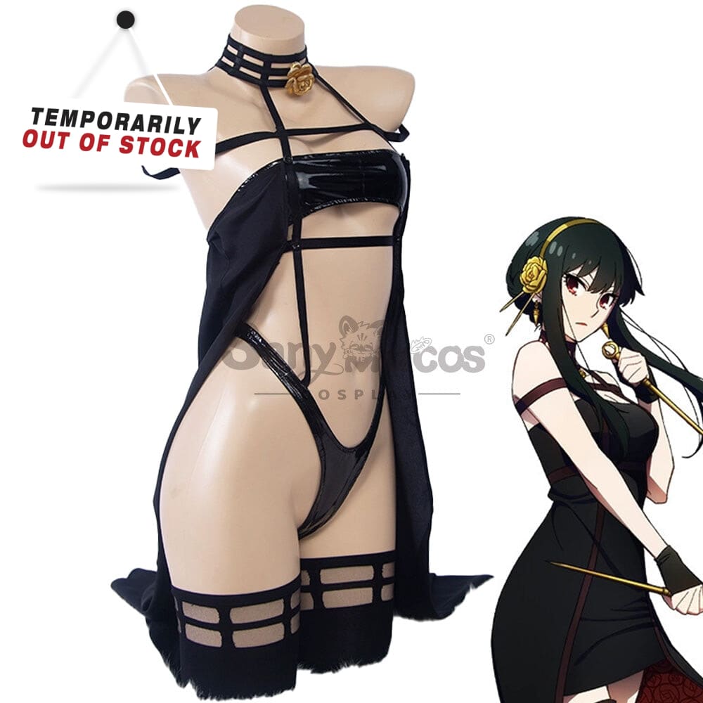 【In Stock】Anime Spy X Family Cosplay Yor Forger Sexy Costume Costumes