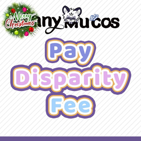 Pay Disparity Fee - Supplementary Cosplay Items Fee& Expense Costumes