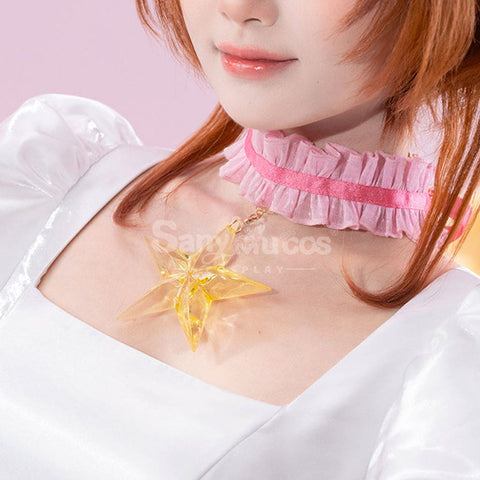 【Pre-Sale】Anime Cardcaptor Sakura Cosplay Sakura Kinomoto Pink & White Battle Cosplay Costume Cosplay Costumes