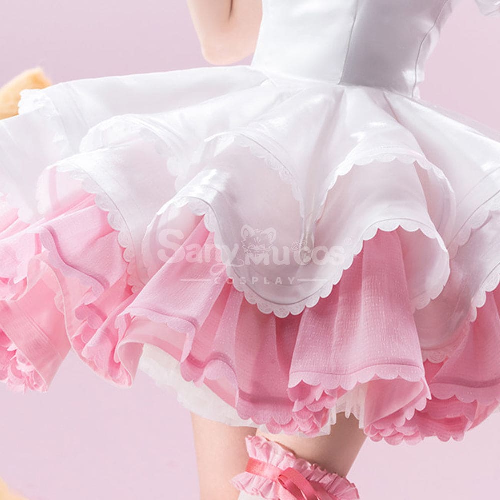 【Pre-Sale】Anime Cardcaptor Sakura Cosplay Sakura Kinomoto Pink & White Battle Cosplay Costume Cosplay Costumes