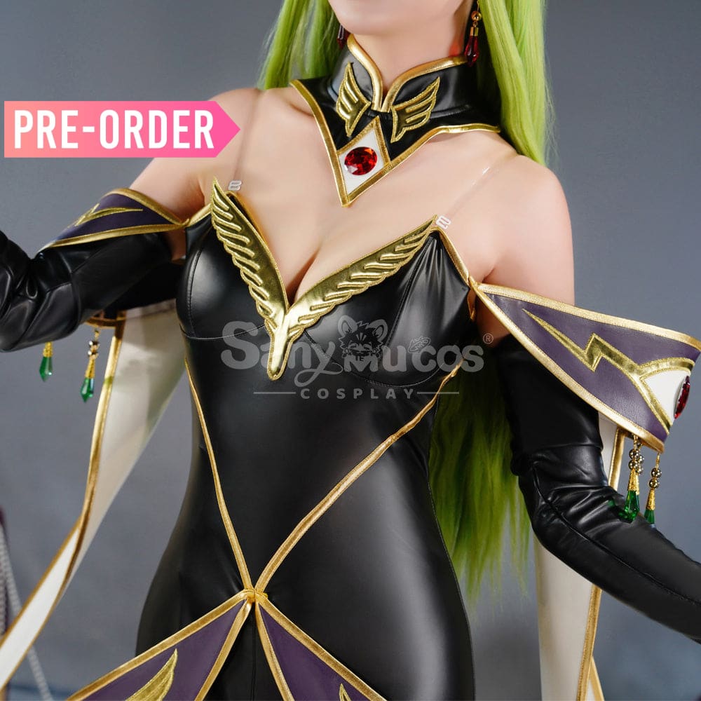 【Pre-Sale】Anime Code Geass Cosplay C.C. Queen Cosplay Costume Cosplay Costumes