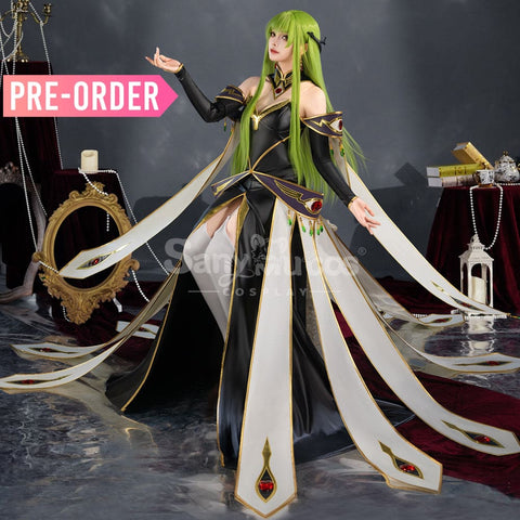 【Pre-Sale】Anime Code Geass Cosplay C.C. Queen Cosplay Costume Cosplay Costumes