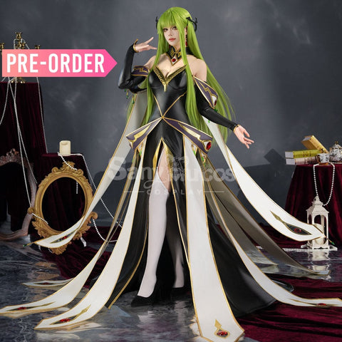 【Pre-Sale】Anime Code Geass Cosplay C.C. Queen Cosplay Costume Cosplay Costumes