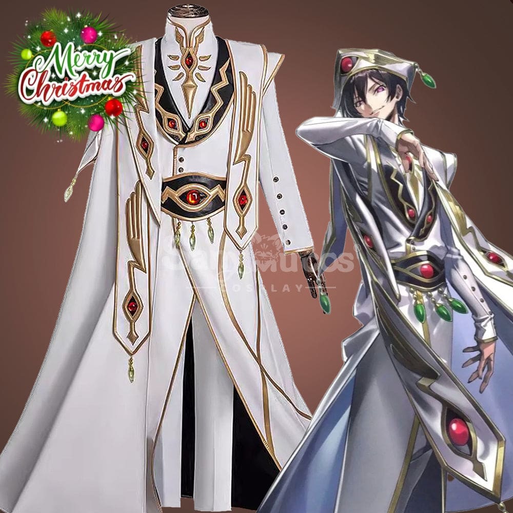 【Pre-Sale】Anime Code Geass Cosplay Lelouch Emperor Cosplay Costume Premium Edition Cosplay Costumes