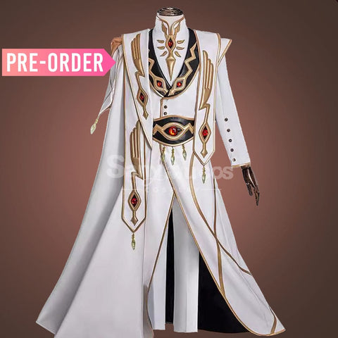 【Pre-Sale】Anime Code Geass Cosplay Lelouch Emperor Cosplay Costume Premium Edition Cosplay Costumes