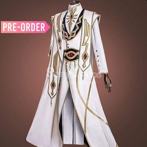 【Pre-Sale】Anime Code Geass Cosplay Lelouch Emperor Cosplay Costume Premium Edition Cosplay Costumes