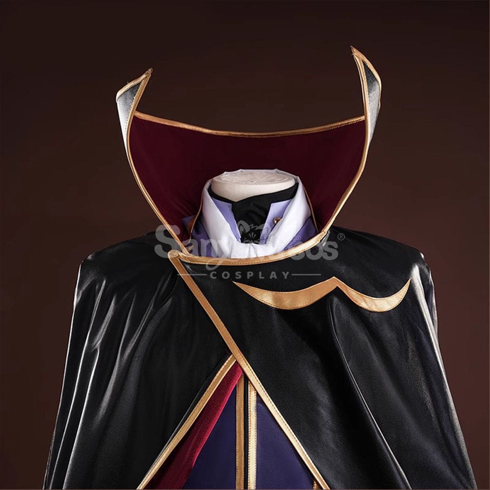 【Pre-Sale】Anime Code Geass Cosplay Lelouch Zero Cosplay Costume Cosplay Costumes