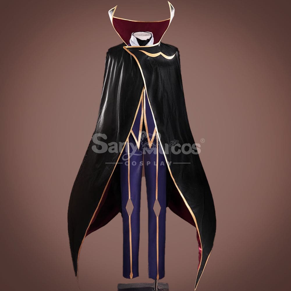 【Pre-Sale】Anime Code Geass Cosplay Lelouch Zero Cosplay Costume Cosplay Costumes