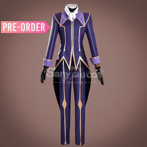 【Pre-Sale】Anime Code Geass Cosplay Lelouch Zero Cosplay Costume Cosplay Costumes