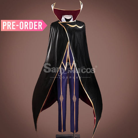 【Pre-Sale】Anime Code Geass Cosplay Lelouch Zero Cosplay Costume Cosplay Costumes