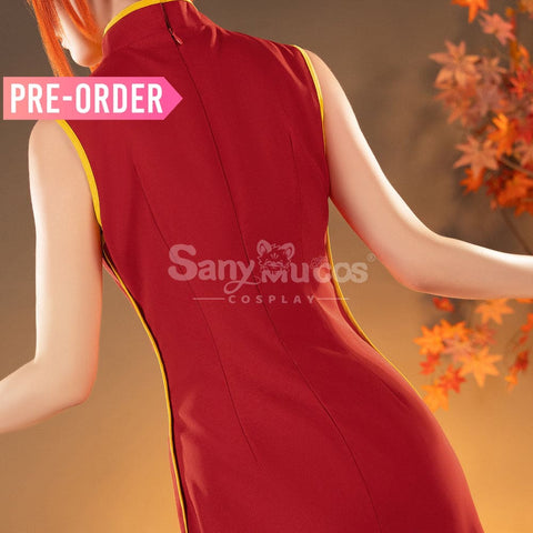 【Pre-Sale】Anime Gintama Cosplay Cheongsam Kagura Cosplay Costume Cosplay Costumes
