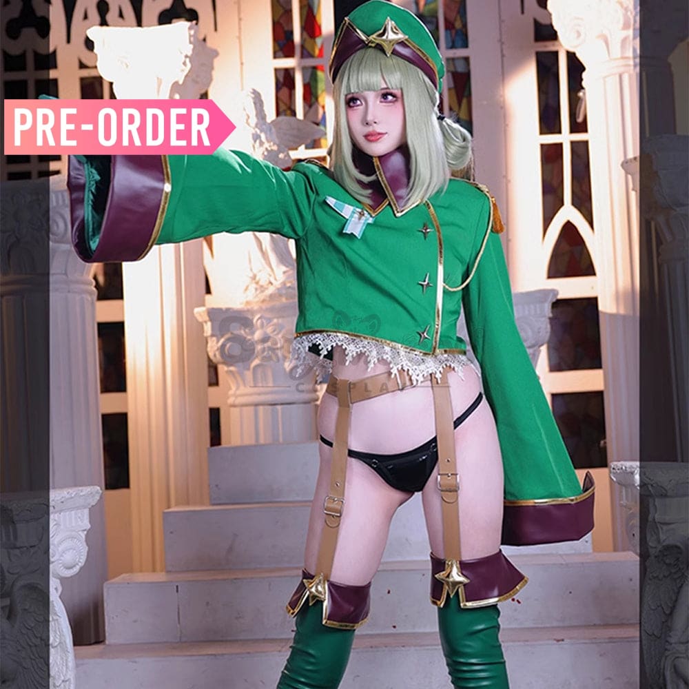 【Pre-Sale】Anime Gushing Over Magical Girls Cosplay Araga Kiwi Costume(Including Shoes)Please