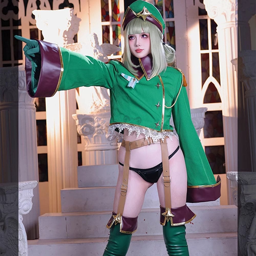 【Pre-Sale】Anime Gushing Over Magical Girls Cosplay Araga Kiwi Costume(Including Shoes)Please