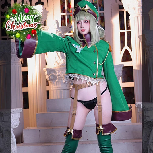 【Pre-Sale】Anime Gushing Over Magical Girls Cosplay Araga Kiwi Costume(Including Shoes)Please 1000