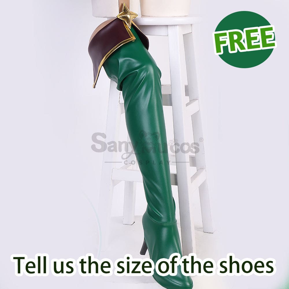 【Pre-Sale】Anime Gushing Over Magical Girls Cosplay Araga Kiwi Costume(Including Shoes)Please