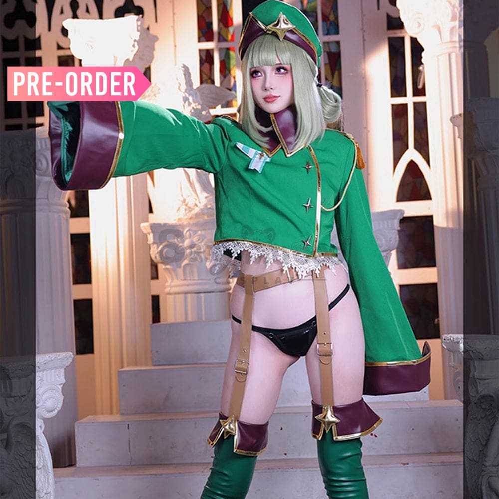 【Pre-Sale】Anime Gushing Over Magical Girls Cosplay Araga Kiwi Costume(Including Shoes)Please