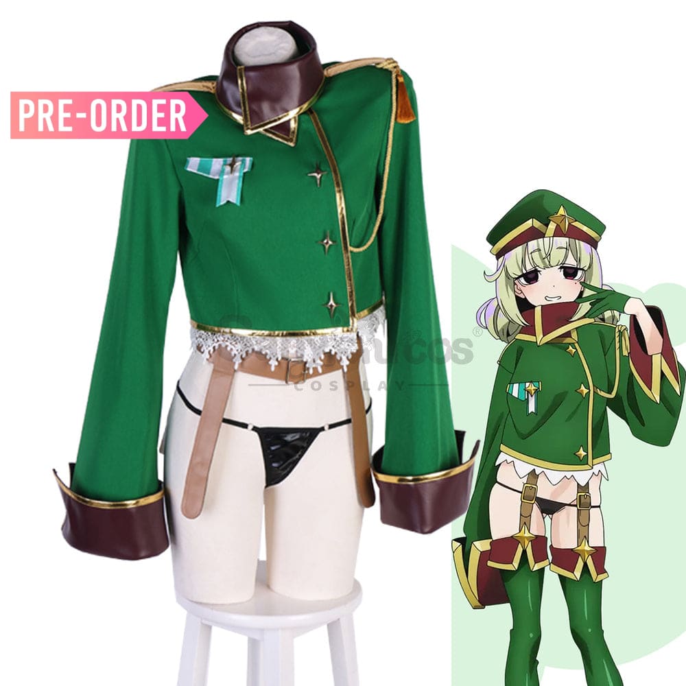 【Pre-Sale】Anime Gushing Over Magical Girls Cosplay Araga Kiwi Costume(Including Shoes)Please