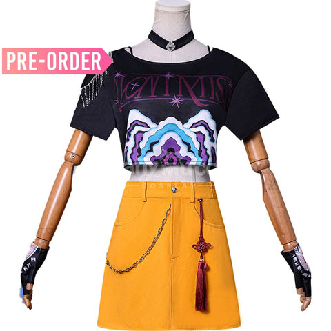 【Pre-Sale】Anime K‑POP Demon Hunters Cosplay Mira Cosplay Costume Cosplay Costumes