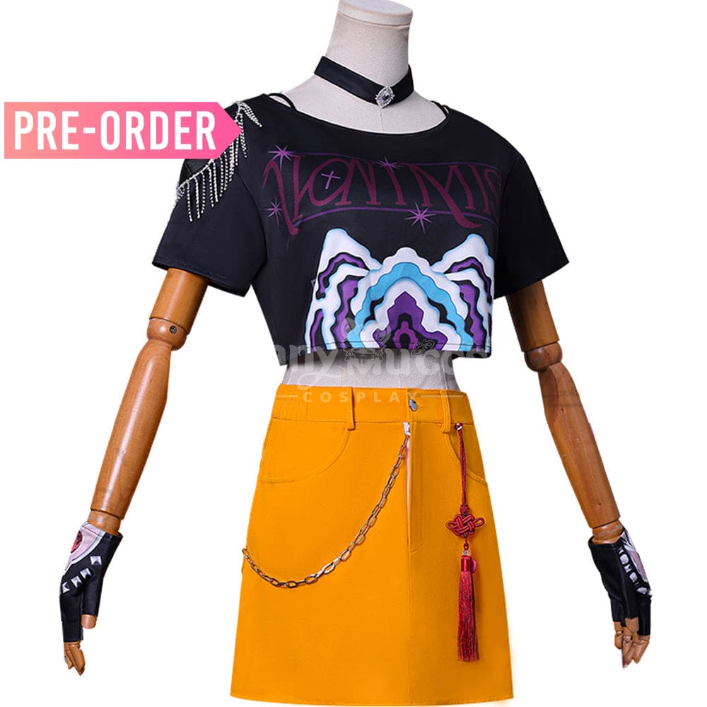 【Pre-Sale】Anime K‑POP Demon Hunters Cosplay Mira Cosplay Costume Cosplay Costumes