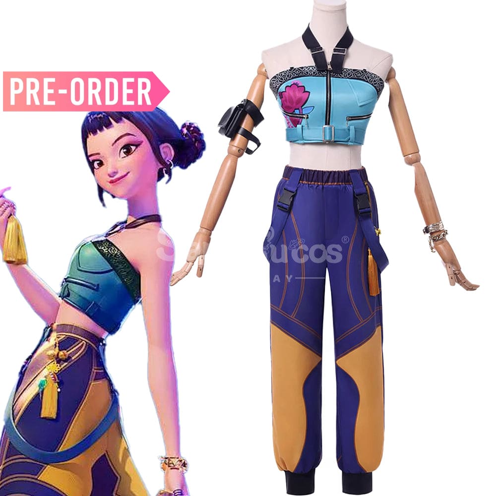 【Pre-Sale】Anime K‑POP Demon Hunters Cosplay Rumi Zoey Mira Cosplay Costume Cosplay Costumes