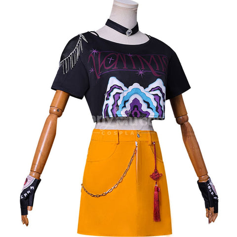 【Pre-Sale】Anime K‑POP Demon Hunters Cosplay Mira Cosplay Costume Cosplay Costumes