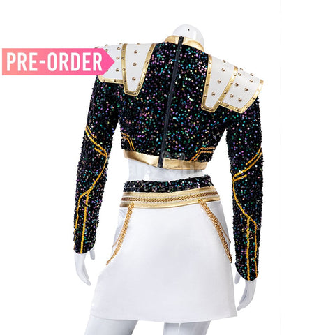 【Pre-Sale】Anime KPop Demon Hunters Cosplay Rumi Zoey Mira Black Cosplay Costume Cosplay Costumes