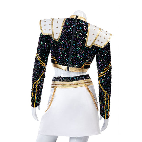 【Pre-Sale】Anime KPop Demon Hunters Cosplay Rumi Zoey Mira Black Cosplay Costume Cosplay Costumes