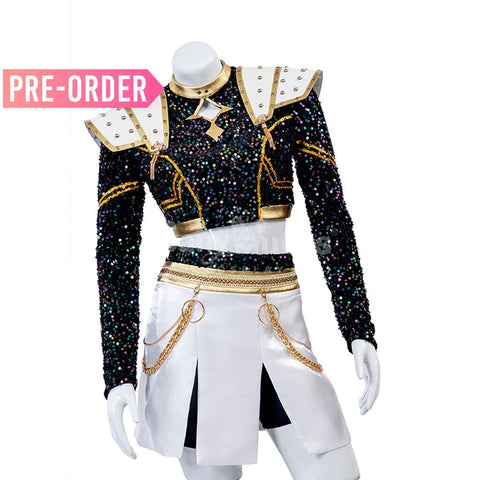 【Pre-Sale】Anime KPop Demon Hunters Cosplay Rumi Zoey Mira Black Cosplay Costume Cosplay Costumes