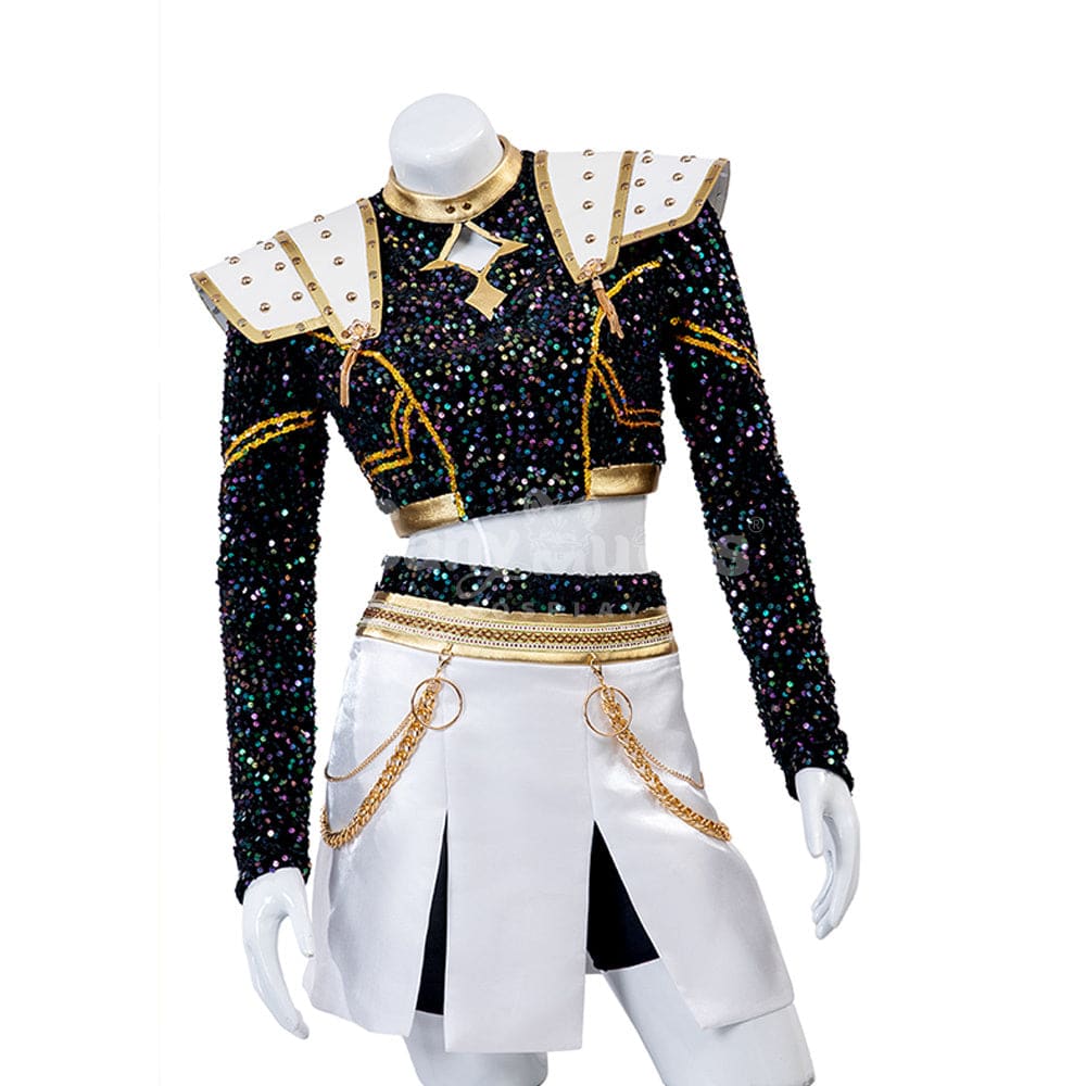 【Pre-Sale】Anime KPop Demon Hunters Cosplay Rumi Zoey Mira Black Cosplay Costume Cosplay Costumes