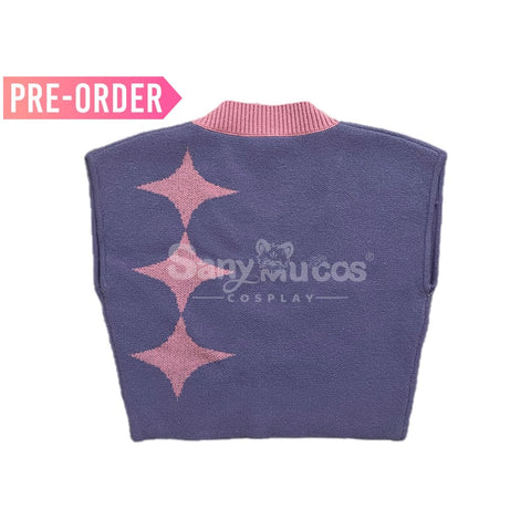 【Pre-Sale】Anime KPop Demon Hunters Cosplay Saja Boys Cosplay Costume Mystery Purple Vest / M Cosplay Costumes