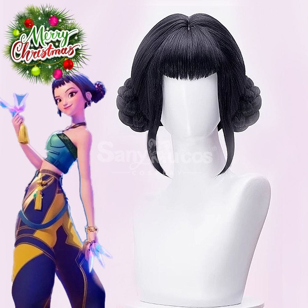 【Pre-Sale】Anime K‑POP Demon Hunters Cosplay Zoey Cosplay Wig Cosplay Wigs