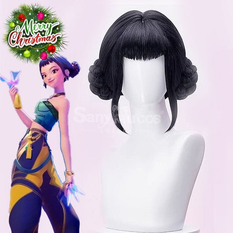 【Pre-Sale】Anime K‑POP Demon Hunters Cosplay Zoey Cosplay Wig Cosplay Wigs