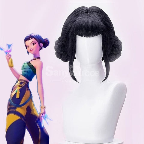 【Pre-Sale】Anime K‑POP Demon Hunters Cosplay Zoey Cosplay Wig Cosplay Wigs