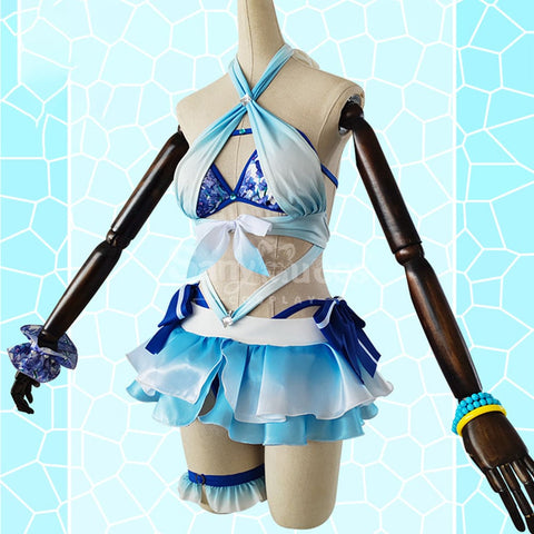 【Pre-Sale】Anime Love Live! School Idol Project Cosplay Ellie Swimsuit Cosplay Costume Cosplay Costumes