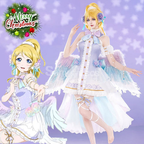 【Pre-Sale】Anime Love Live! School Idol Project Cosplay Ellie White Day Cosplay Costume Cosplay Costumes