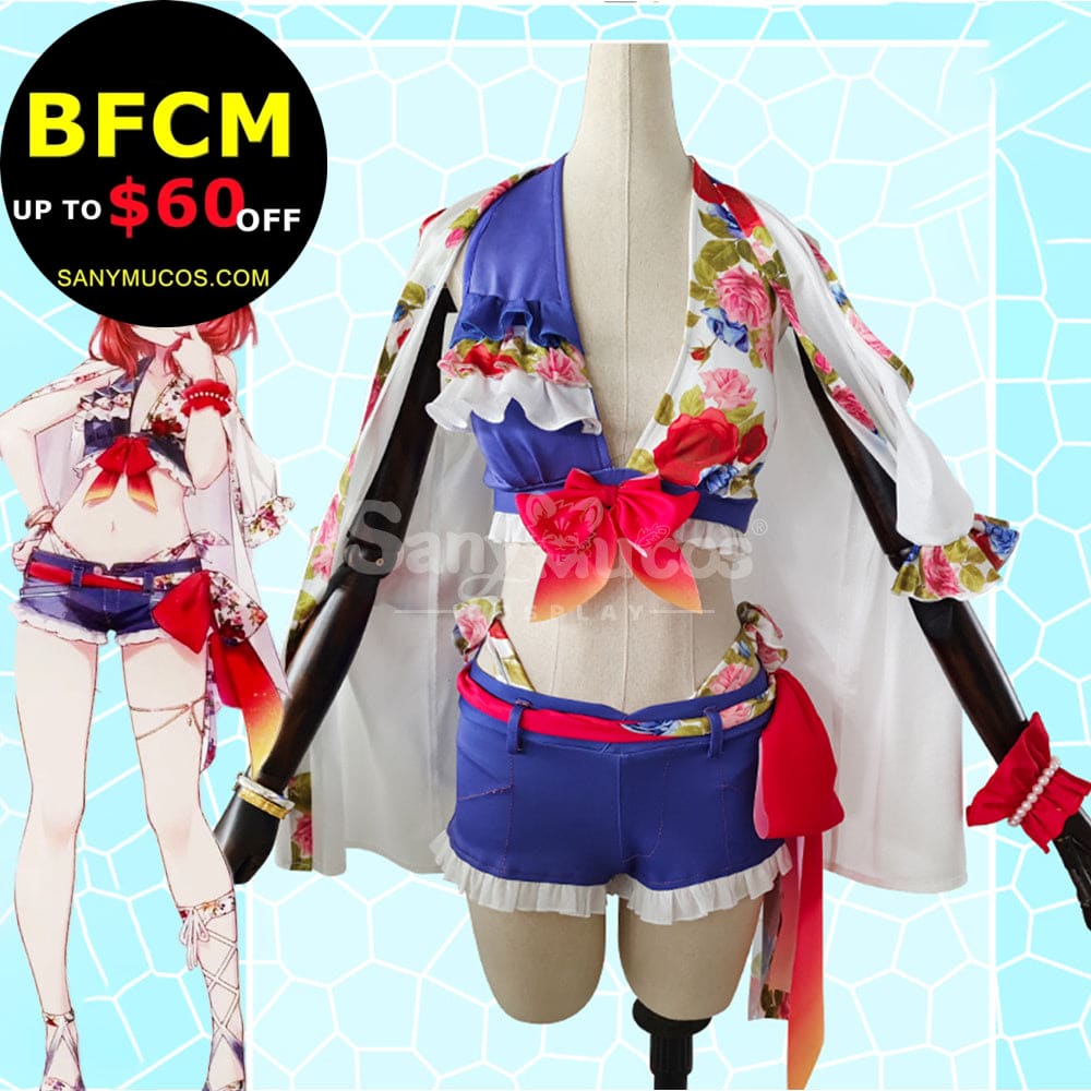 【Pre-Sale】Anime Love Live! School Idol Project Cosplay Maki Nishikino Swimsuit Cosplay Costume Cosplay Costumes