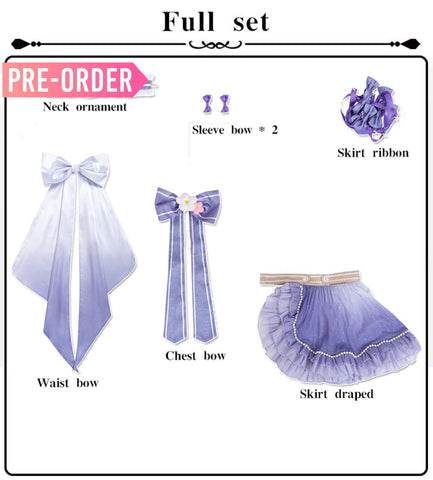 【Pre-Sale】Anime LoveLive! Nijigasaki High School Idol Club Cosplay Women’s Skirt Cosplay Costume Tennouji